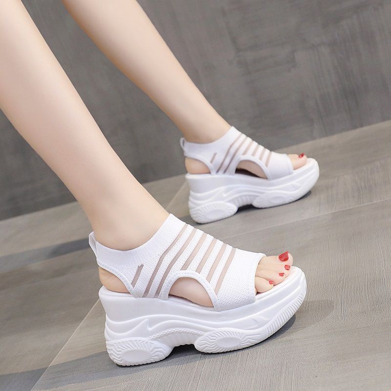 Giày Sandal Đế Dày Phong Cách Roman Thời Trang Mùa Hè Mới 2023