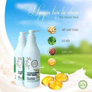 Sữa tắm gạo lức collagen Hàn Quốc 300ml