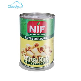 Hạt sen nước đường NIF 560g - Nguyên liệu pha chế CLOUD MART