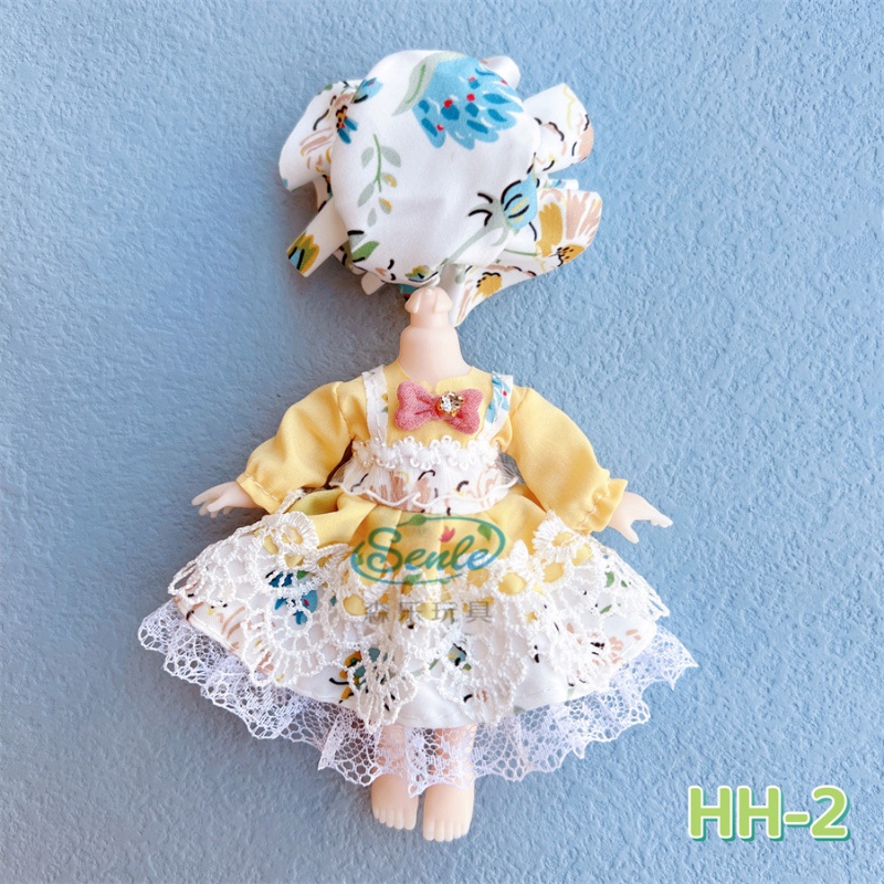 Bộ Quần Áo Dành Cho Búp Bê 16-17cm