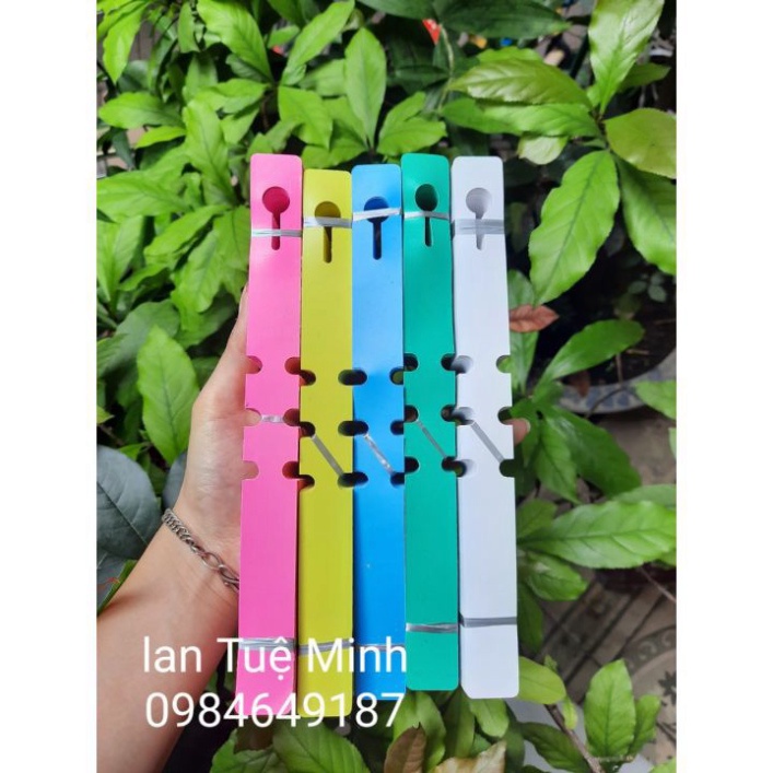 100 Tag dạng móc cài ghi tên phong lan, cây cảnh