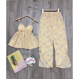 BỘ 2 DÂY VOAN LỤA CÁT QUẦN DÀI