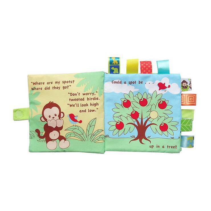 [Mẹ&amp;Bé] SÁCH VẢI HOẠT HÌNH BẰNG TIẾNG ANH, GIÚP BÉ PHÁT TRIỂN NHẬN THỨC CƠ BẢN