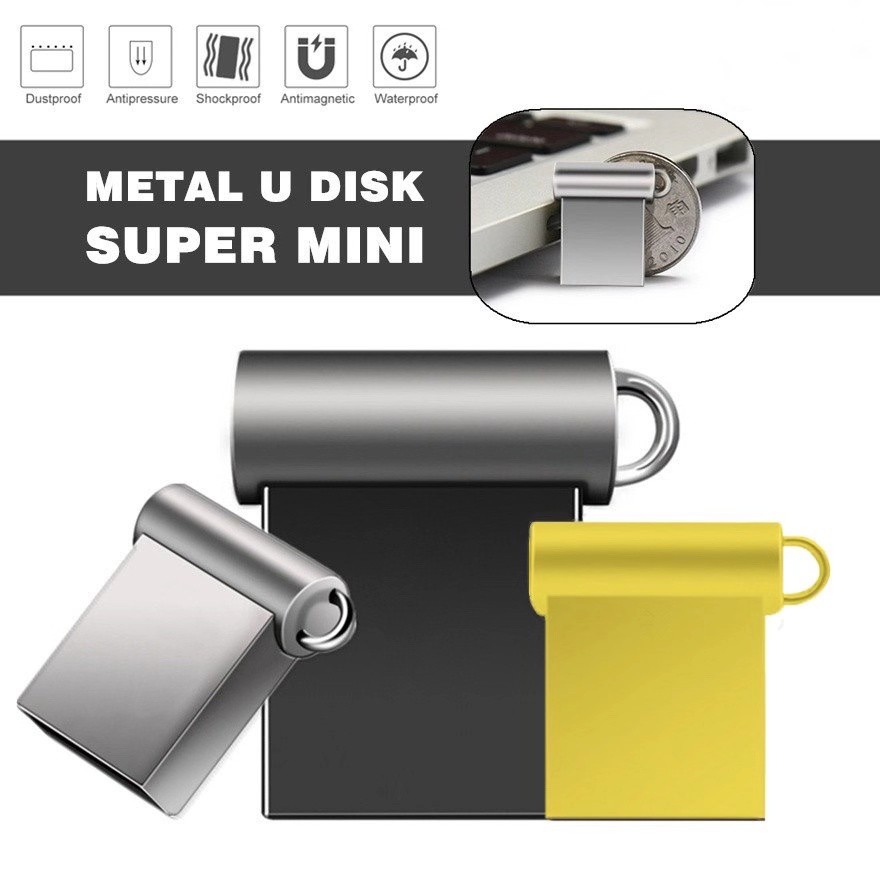Usb 64gb 32gb 16gb 128gb Bằng Kim Loại