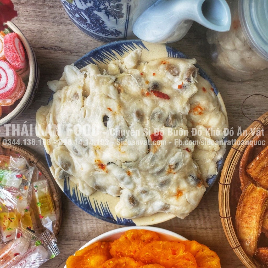 Mãng Cầu Sấy Muối Ớt Lon 500Gram &amp; Lon 300Gram