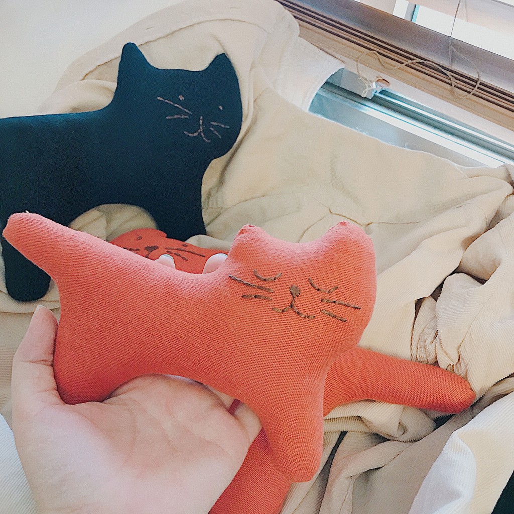 GẤU BÔNG CHO BÉ ÔM NGỦ Thú nhồi bông dễ thương to&mini cho bé trai&bé gái/trẻ sơ sinh vải linen handmade OIBECUNG pk.111