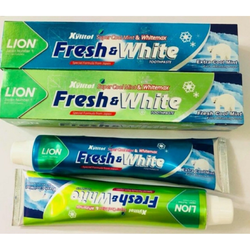 Kem Đánh Răng Fresh &amp; White - Fresh Cool Mint 160gr