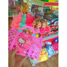 Đồ chơi làn Hello Kitty và phụ kiện (ảnh thật)