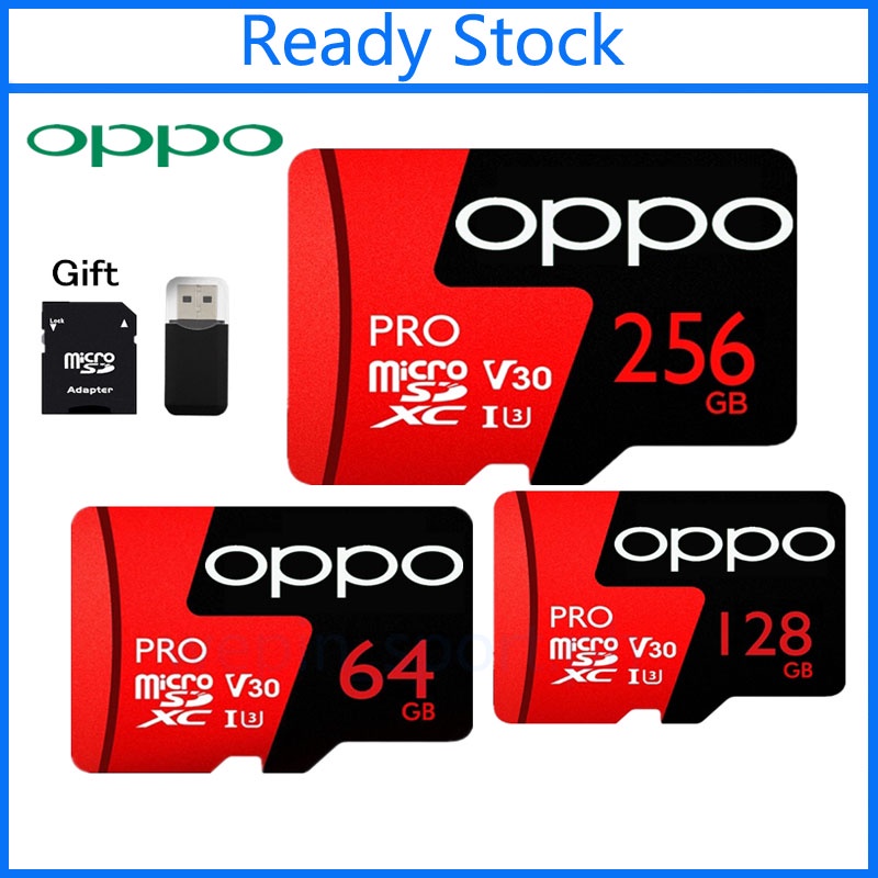 Sản Phẩm Chính Hãng 100% Thẻ Nhớ Micro SD 16GB 128GB 256GB TF OPPO 32GB 64GB 512GB