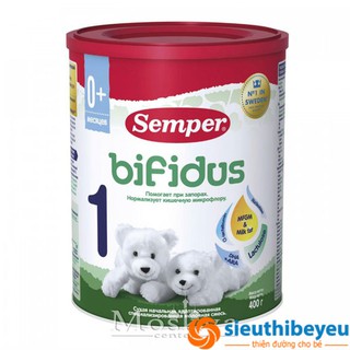 Sữa Semper Bifidus số 1,2 400g