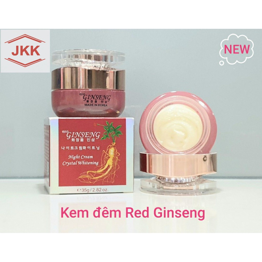 [CHÍNH HÃNG] Mỹ phẩm Hồng Sâm Red Ginseng, làm sạch nám tàn nhang và dưỡng trắng da nhân sâm, kem sâm, mỹ phẩm Ginseng.