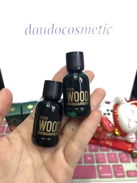 [ mini ] Nước hoa nam DSQUARED2 Green Wood Pour Homme EDT 5ml | BigBuy360 - bigbuy360.vn