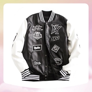 (AUTHENTIC) Áo khoác MLBNY bomber jacket áo khoác đôi 2 màu