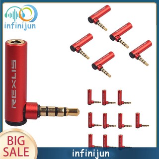 Đầu chuyển đổi cổng 3.5mm omtp sang ctia 90 độ