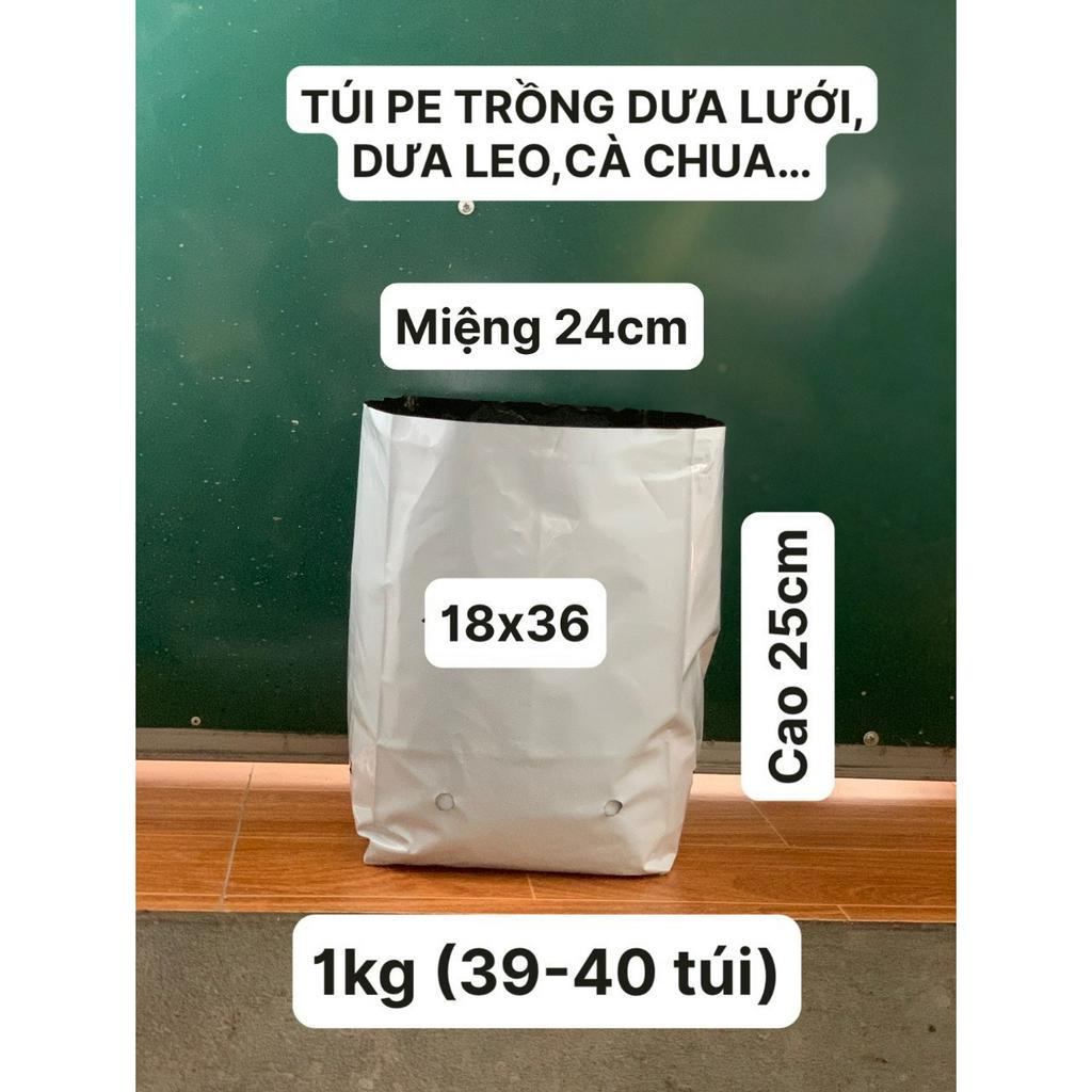 TÚI PE TRỒNG DƯA LƯỚI ,DƯA LEO, CÀ CHUA...(LƯỚI CHE NẮNG, DÂY LÀM GIÀN LEO, BẠT PHỦ NGĂN CỎ...)