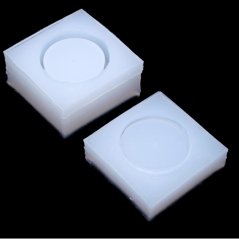 Khuôn silicone làm trang sức hình tròn DIY