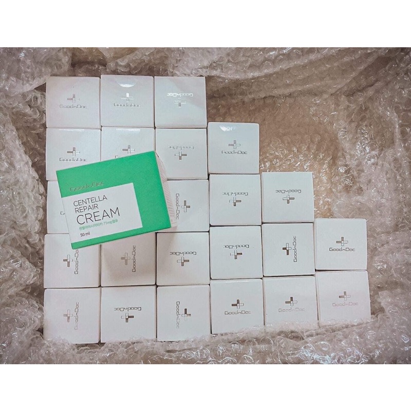 Kem dưỡng rau má Goodndoc  Centellia Repair Cream 50ml[HÀNG CHÍNH NGHẠCH] | BigBuy360 - bigbuy360.vn