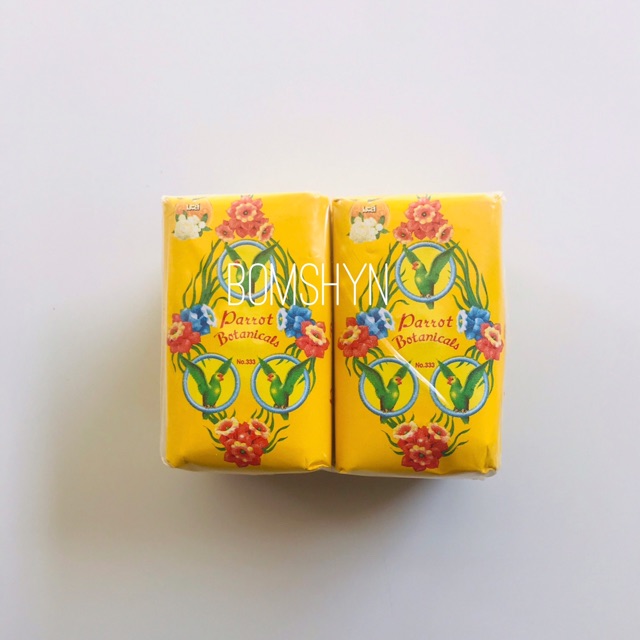 COMBO 6 BÁNH XÀ PHÒNG PARROT CON VẸT THÁI LAN