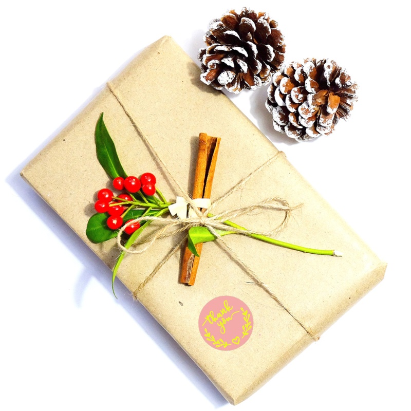 Cuộn 500 Miếng Dán Màu Sắc Đồng Trang Trí Quà Tặng