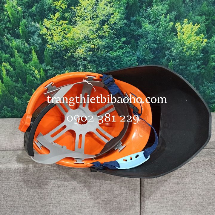 Mũ bảo hộ gắn mặt nạ hàn BB-HN.90 che mặt