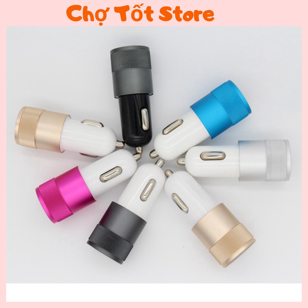 Cốc Sạc Nhanh 2 Cổng Usb Dc 2.1a Cho Xe Ô Tô 88154 Chợ Tốt Store