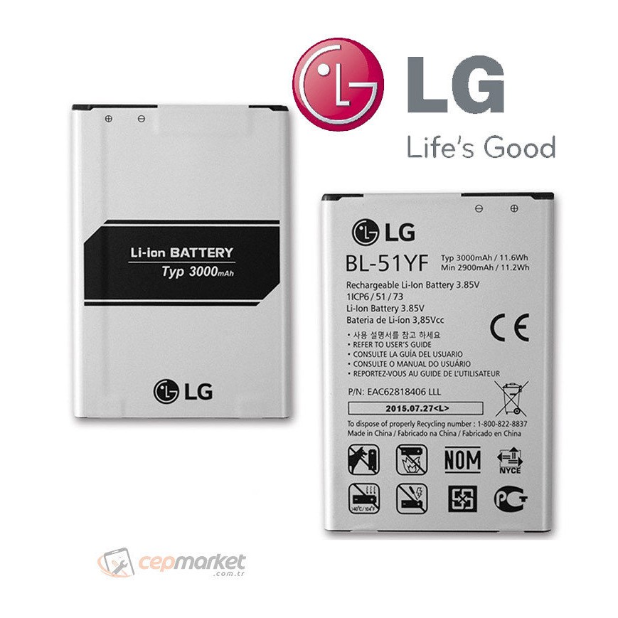 Sản phẩm chính hãng Pin LG G3 (BL - 53YH ) dung lượng 3000mAh Chính hãng nguyên SEAL