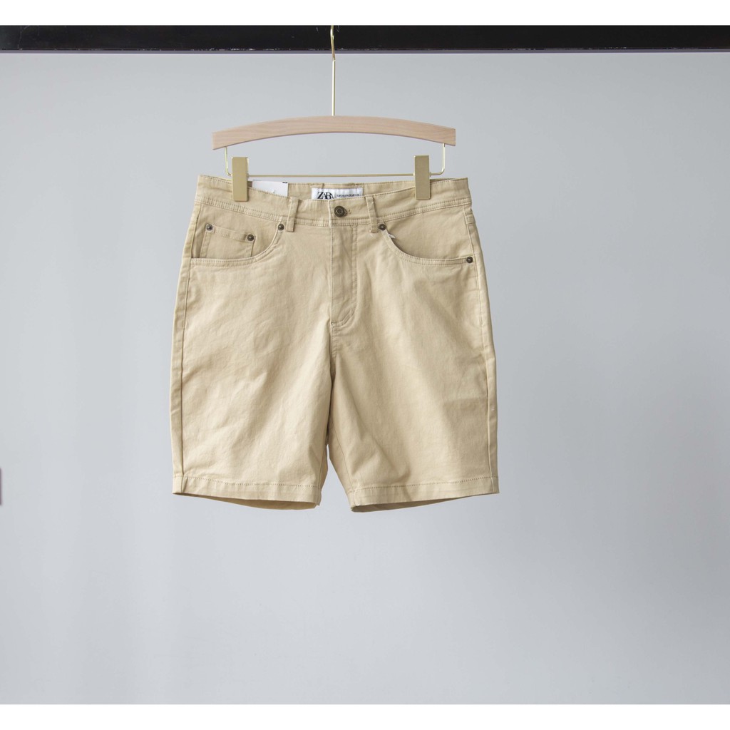 Quần short kaki nam giả jean chất co dãn - MGSIMPLE