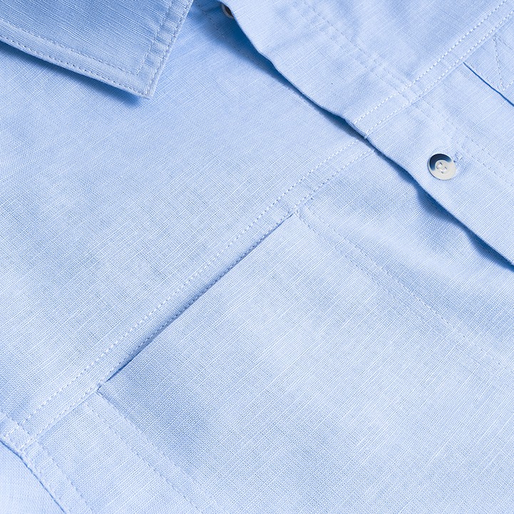 [Mã FAMALLT5 giảm 15% đơn 150K] Áo Sơ Mi Nam Chất Đũi Vải Mát Cổ Bẻ Hiện Đại VICERO | BigBuy360 - bigbuy360.vn