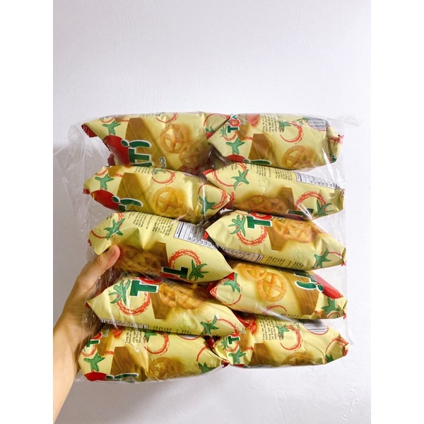 [ 10 gói ] Bánh snack cà chua oishi 15g