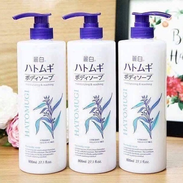 Sữa Tắm Hatomugi 800ml Nhật Bản