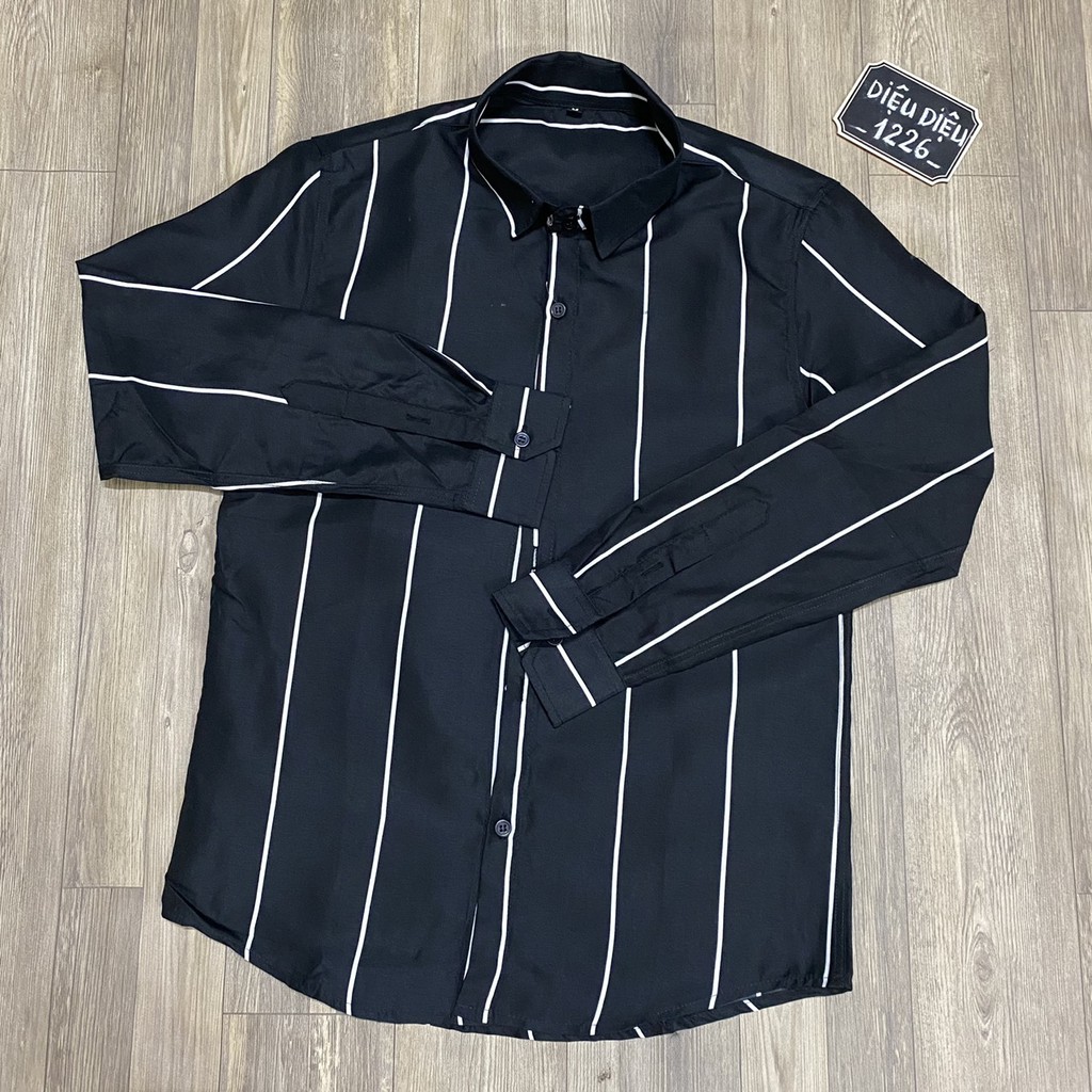 ÁO SƠ MI NAM KẺ SỌC SƠ MI NAM SỌC DỌC kèm ảnh thật - Diệu Diệu 1226 | BigBuy360 - bigbuy360.vn