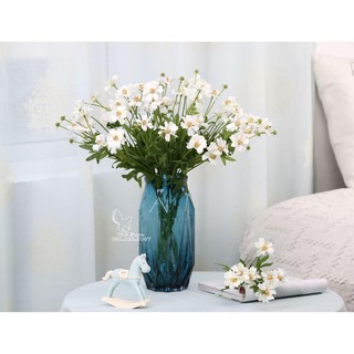 Hoa Cúc Hoạ Mi Giả - Mô Phỏng Cúc Vệ Đường - Decor Trí Nhà Cửa - Chất Liệu Cao Cấp