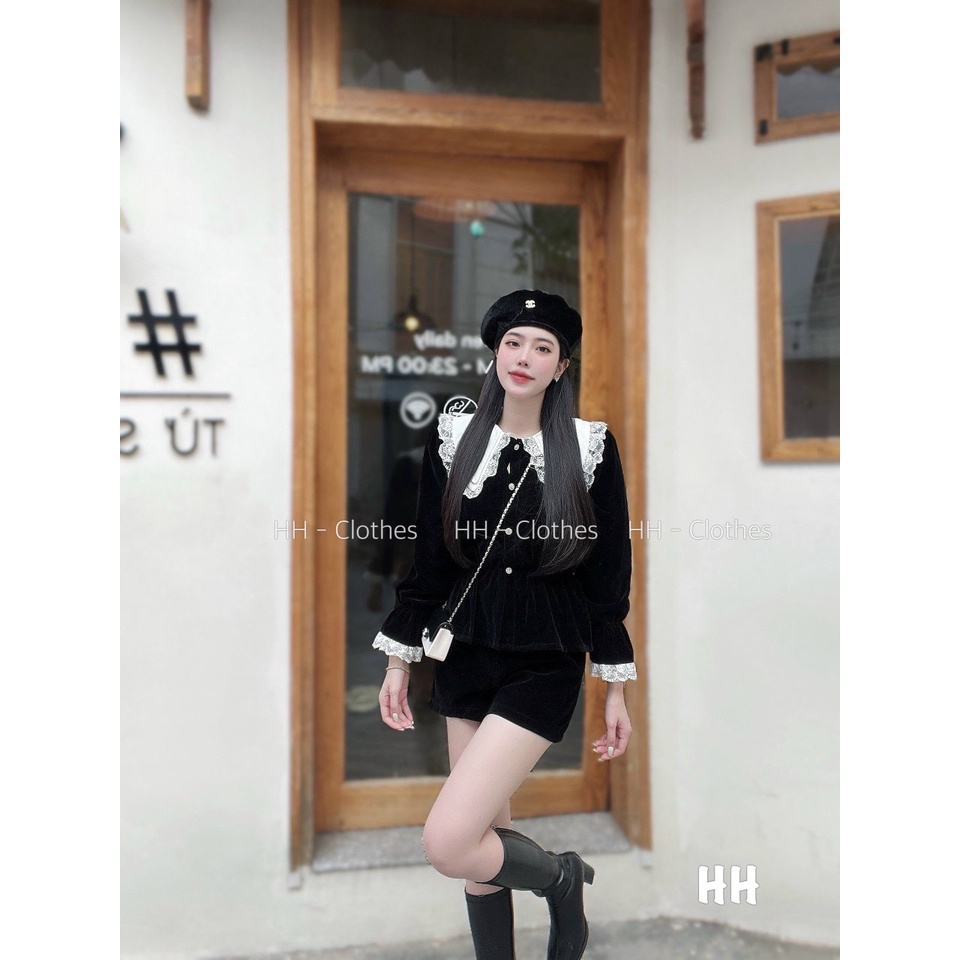 Sét bộ nhung bèo cao cấp