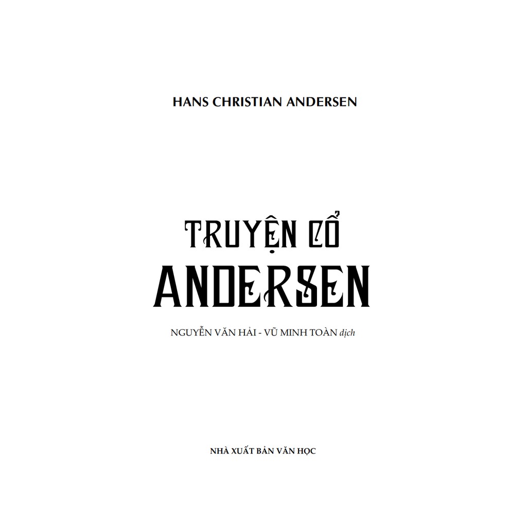 Sách - Truyện Cổ Andersen (Bìa Cứng)