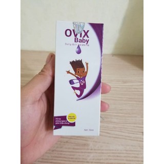 Dung dịch vệ sinh mũi Ovix Baby 20ml