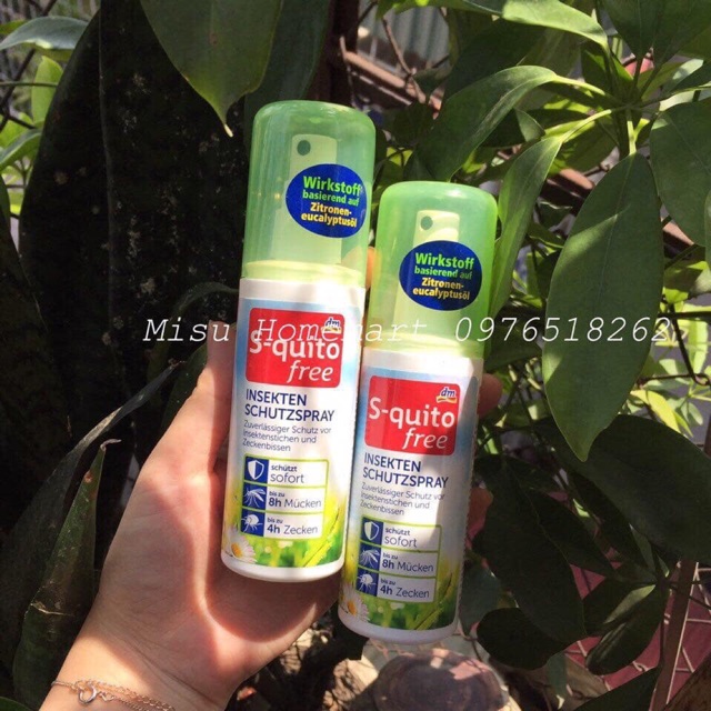 Xịt chống muỗi Squito Đức