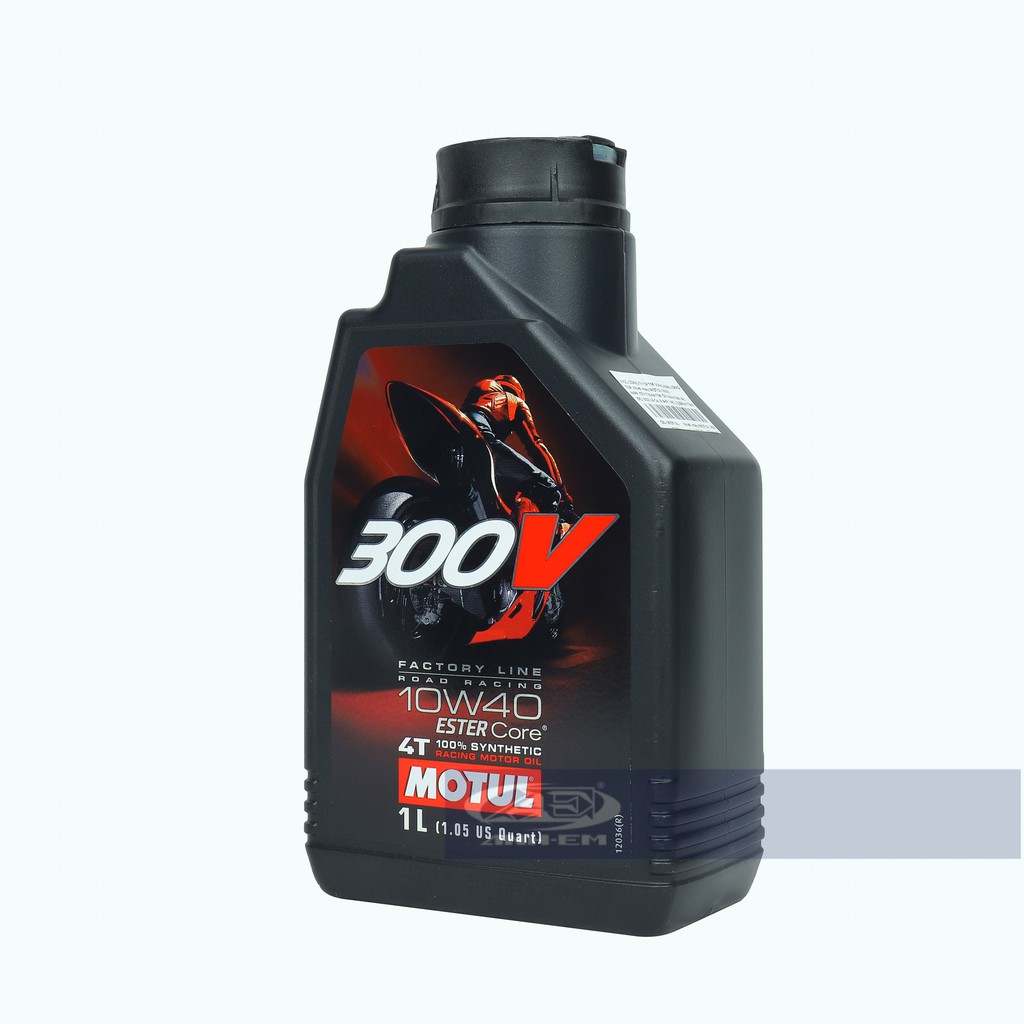 Nhớt máy MOTUL 300V (10W40 - FRANCE)