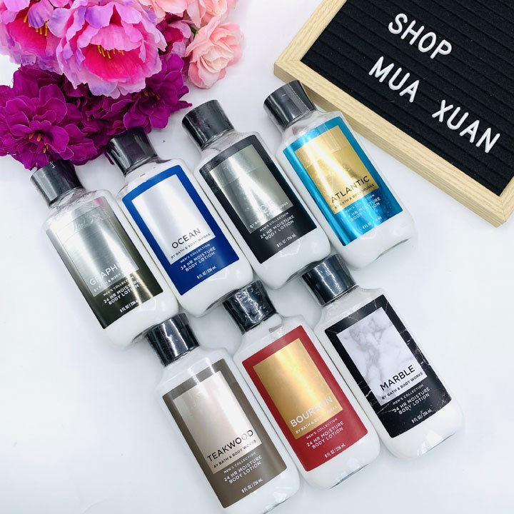 Lotion dưỡng da Bath & Body Works Men, 236ml
