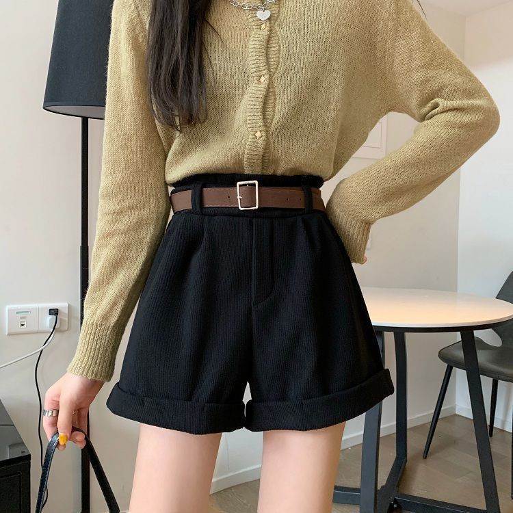 Quần Short Lưng Cao Phong Cách Hàn Quốc Thời Trang Mùa Thu 2020 Cho Nữ | BigBuy360 - bigbuy360.vn