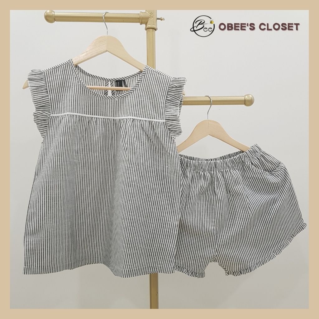 Set đồ bộ nữ Obee's Closet Đồ bộ mặc nhà cao cấp vải kate cotton