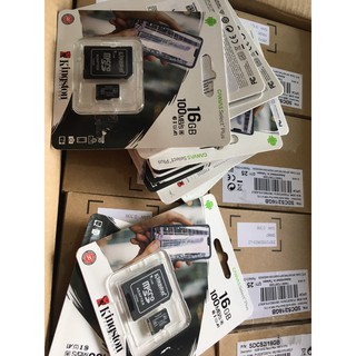 Thẻ nhớ Kingston 16gb tốc độ 100Mb/s