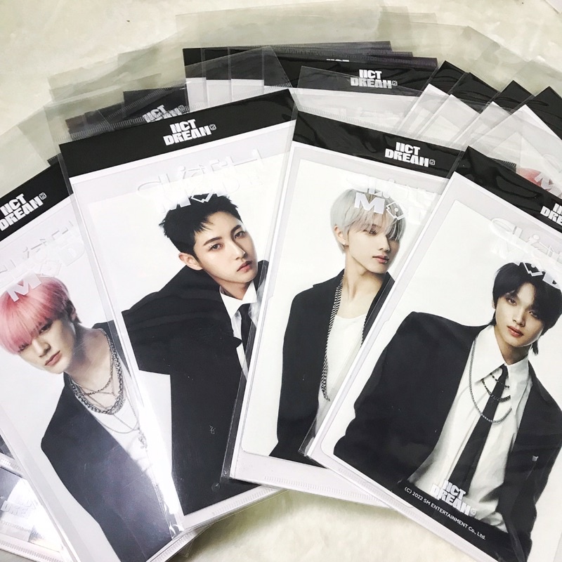 ẢNH THẺ BO GÓC CARD HOLOGRAM SET GLITCH MODE NCT