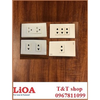 Mặt ổ cắm âm tường Concept Lioa
