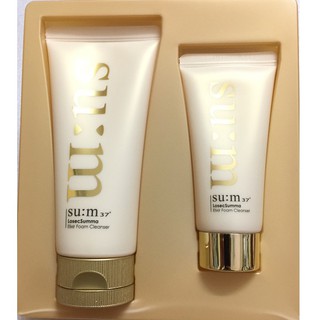 Ohui Set sữa rửa mặt Sum37 Losec Summa Elixir Foam Cleanser sạch mịn sâu