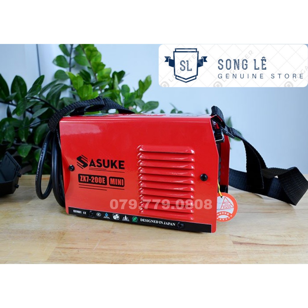 Máy hàn điện tử mini Sasuke ZX7 200E - Gia đình và thợ - Hàn được điện yếu