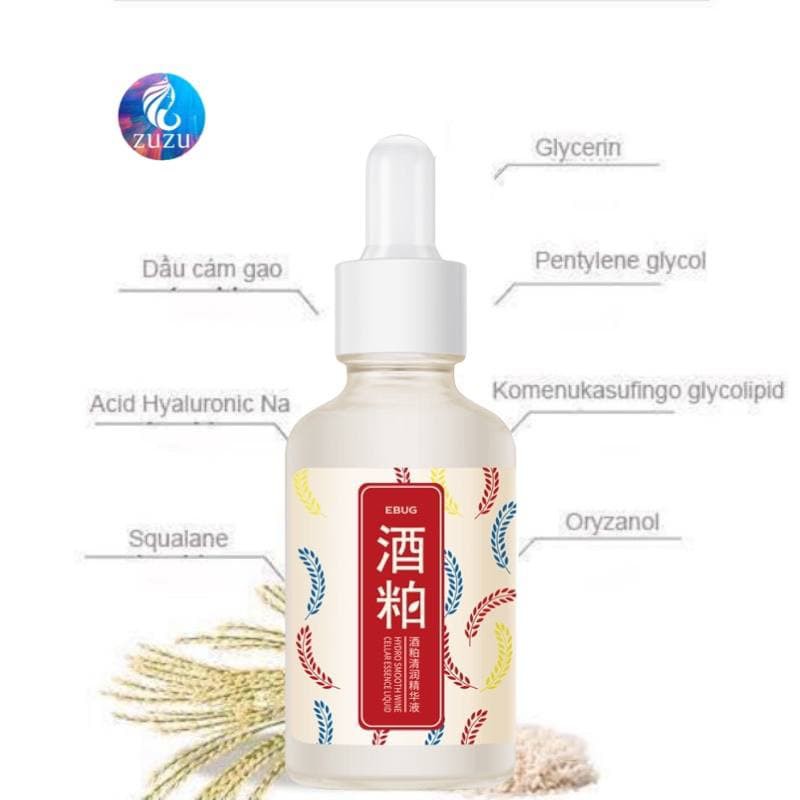 [HOT] ✨SERUM MEN GẠO NHẬT, TRẮNG SÁNG CẢI THIỆN SẮC TỐ DƯỠNG ẨM MỊN✨
