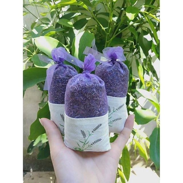 Túi Thơm Lavender,Túi Hoa Khô Thơm Tự  Nhiên Treo Phòng ,Mang Đến Không Gian Thơm Mát,Dễ Chịu Và Tạo Cảm Giác Thư Giãn