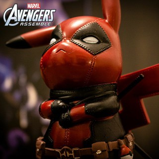 Mô hình Deadpool Pikachu - 15CM [Siêu dễ thương]