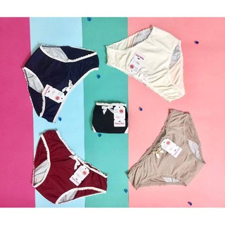 [Quà tặng bạn gái] Set 4 Quần nguyệt san chống tràn xuất nhật -  Quần lót nữ cotton kháng khuẩn cao cấp loại 1 (35-65kg)