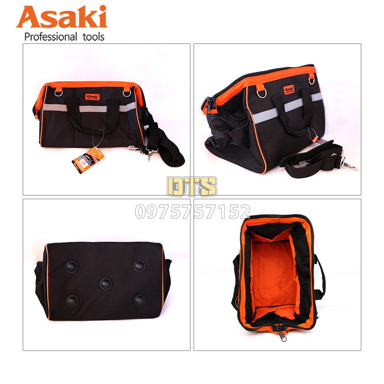 Túi xách đựng dụng cụ đồ nghề đa năng Asaki AK-9993